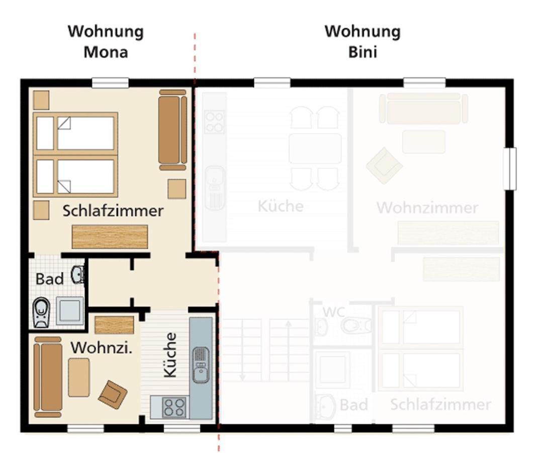 Apartamento Traumblick Am Bartelsborn Kleinern Exterior foto